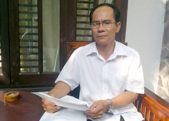 Ông Tiếu Hoa Năng với hồ sơ kêu oan gần 2 năm qua