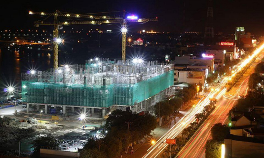 Chiếu sáng công trình xây dựng Vincom Xuân Khánh ở Cần Thơ