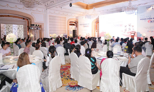 Sự kiện thu hút sự quan tâm và tham dự của đông đảo các khách hàng, nhà đầu tư