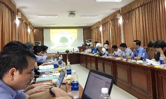 Hội thảo tham vấn về “Lộ trình quốc gia phát triển công nghệ chiếu sáng LED tới năm 2025” do Dự án LED tổ chức ngày 14/6/2017 tại Khu di tích K9, Ba Vì, Hà Nội.