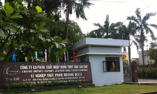 Công ty Cổ phần XNK Thủy sản Cần Thơ.