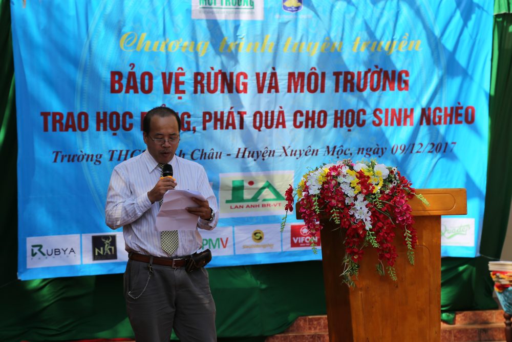 Ông Đặng Sơn Hải, Phó Giám đốc sở TN&MT tỉnh Bà Rịa - Vũng Tàu.