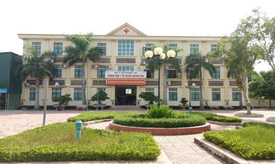 Trung tâm Y tế huyện Quỳnh Lưu - Ảnh: PV