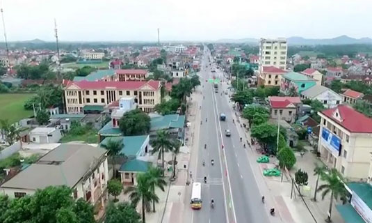 Huyện Quỳnh Lưu ngày càng phát triển.