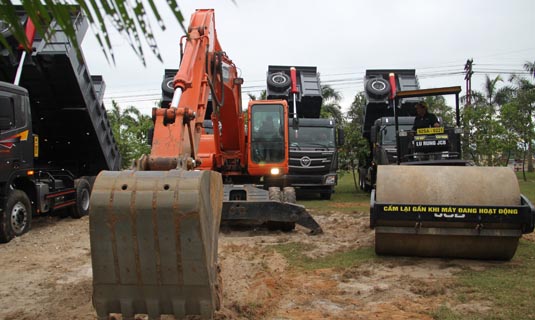 Khởi công nút giao thông vòng xuyến 2 tầng.