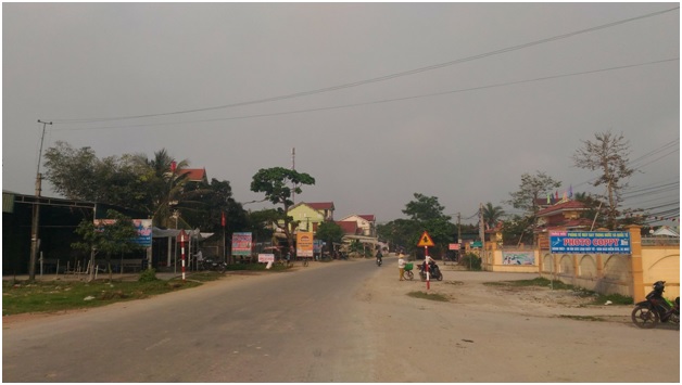 Một góc xã Viên Thành.