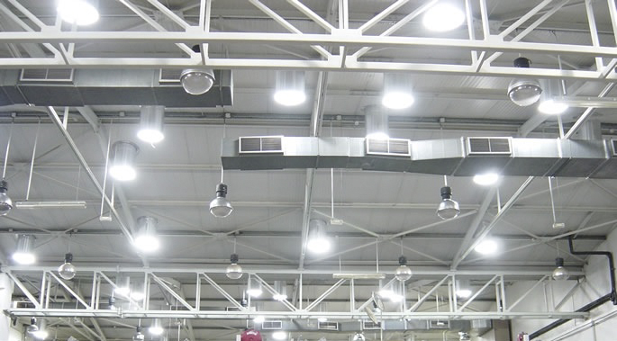 Minh họa ứng dụng của mô hình ống dẫn sáng tự nhiên tại nhà máy - Ảnh: Sở KH&amp;CN Đà Nẵng.