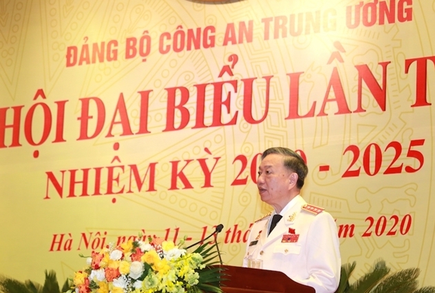 Đại tướng Tô Lâm phát biểu tại phiên trù bị