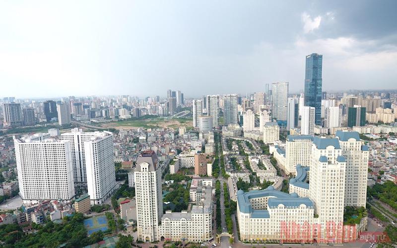 Một góc Thủ đô Hà Nội hôm nay. (ẢNH: DUY LINH)